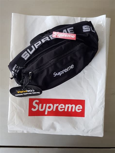 real vs fake supreme ss18 bag|check if your supreme bag is real.